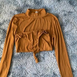 Eye candy mock neck body suit